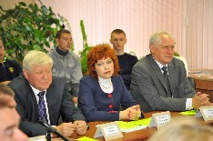 Слева направо- Андреев И. Н., Шишлова М. В., Шебанов А. Н.