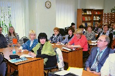 Сотрудники архива - активные участники областных совещаний, коллегий и семинаров