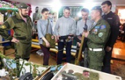 Будущие полицейские посетили музей воинской славы, организованный ветеранами боевых действий и локальных конфликтов 